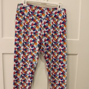 LuLaRoe Tall & Curvy leggings - NWOT
